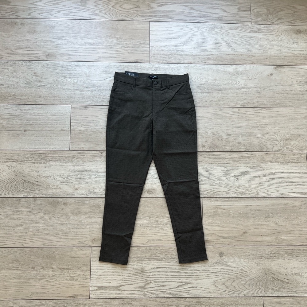 Mario Serrani gray woman pants slack ankle size m